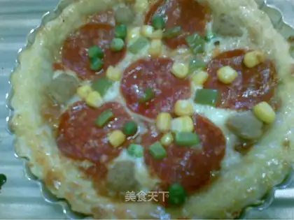 Homemade pizza