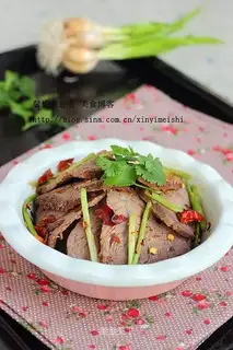 Dry spicy beef
