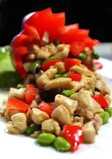 Five-colour chicken breasts