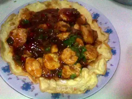 Sour sweet Japanese tofu
