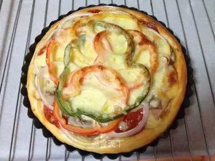 Barbecue pizza
