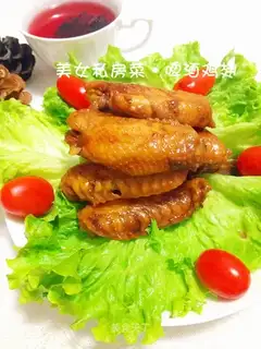 Beer chicken wings
