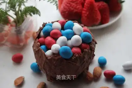 Chocolate bowl
