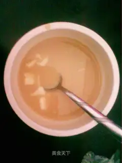 Lemon pudding tea