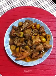 Chestnut chicken