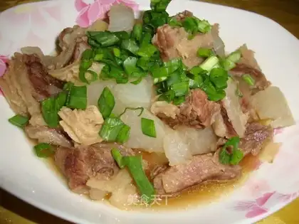 Sweet radish and oxen