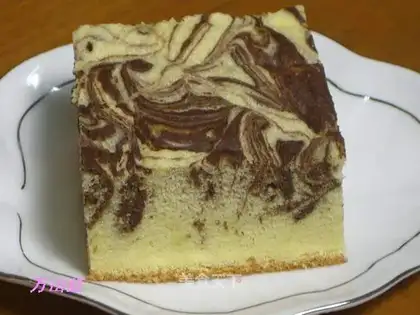 Marble marrow cake