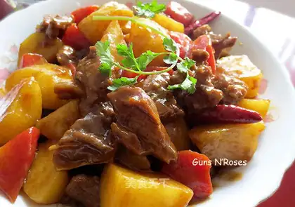 Curry beef