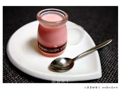 Strawberry pudding