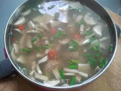 Spicy spicy bouquet of mushrooms