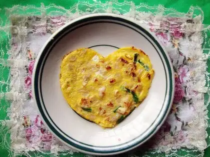 radish fried eggs