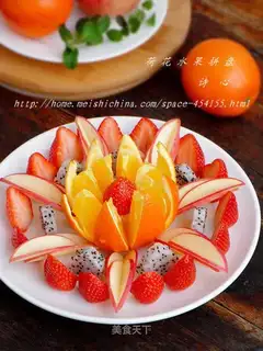A poignant fruit platter