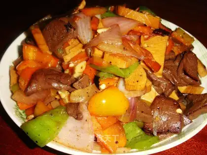 Spicy duck