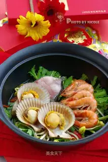 Seafood pan