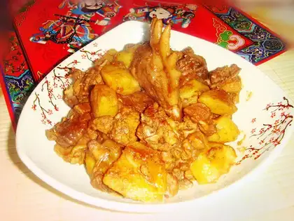 Potato chicken