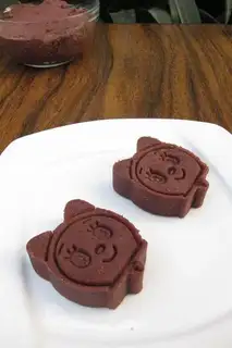 Homemade red bean sand