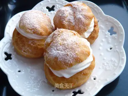 Vanilla butter puff