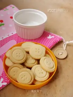 Peanut butter button cookies