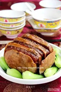 Potato button meat