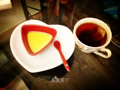 Caramel pudding