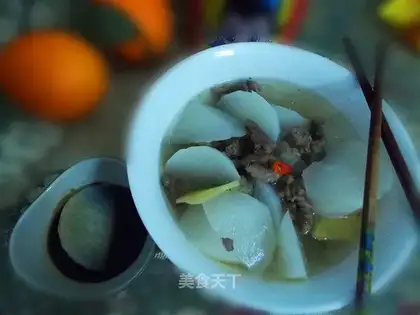 Clean up the radish