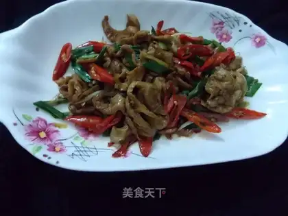 It's a fried intestines