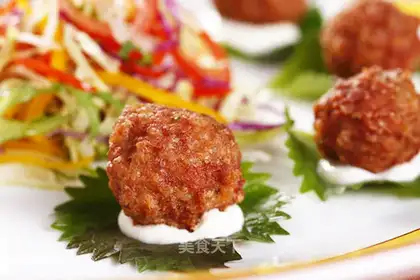 Dried fried balls