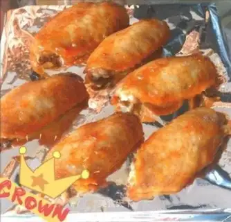 Honey Orléans chicken wings
