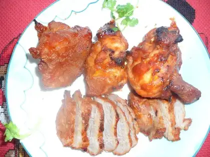 Garlic barbecue