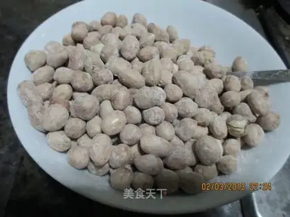 Five peanuts