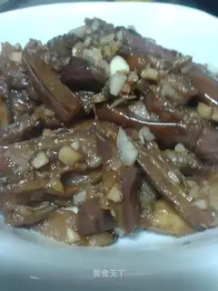 Garlic eggplant