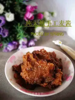 Homemade wheat sauce