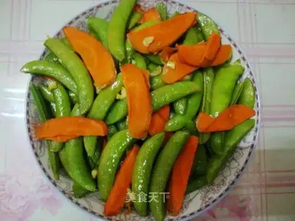 Carrot, sweet beans