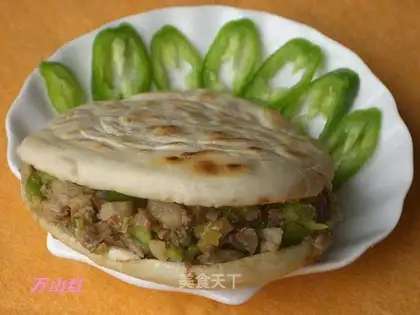 Scrambled meat