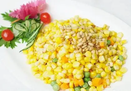 cucumber corn pineapple