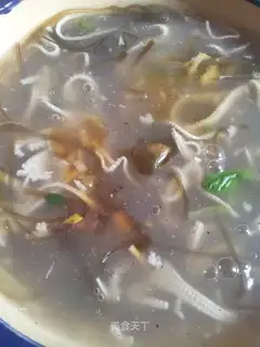 Sour tofu soup
