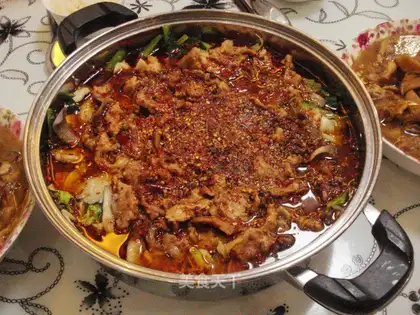 Boiled meat