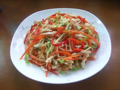 ♪ Tofu with silk ♪