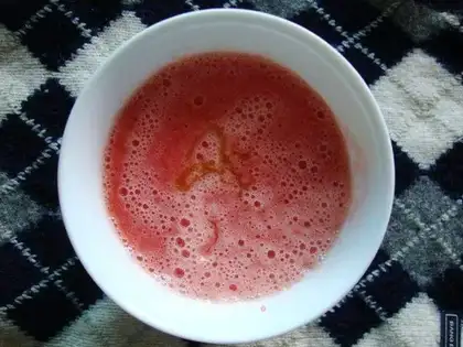 Honey tomato juice