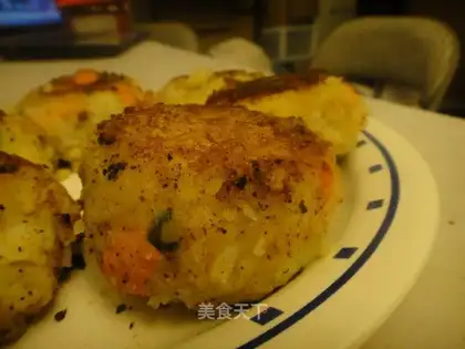 Smoked salmon potatoes
