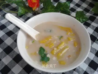 Potato peanut congee