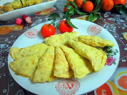 Eggskin dumplings
