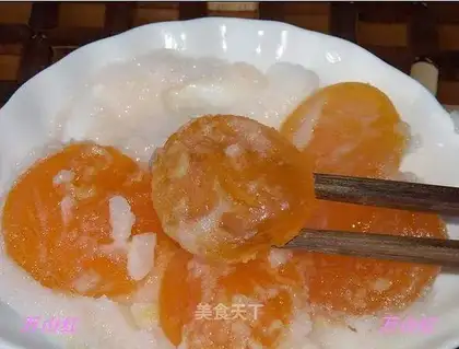 Homemade salted yolk