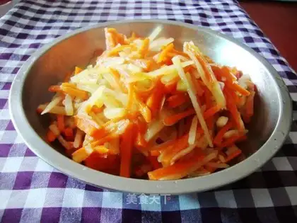 Carrot with potatoes