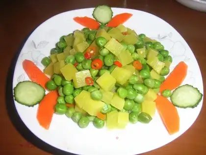 Rhods and peas