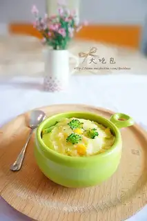 Salad mashed potatoes