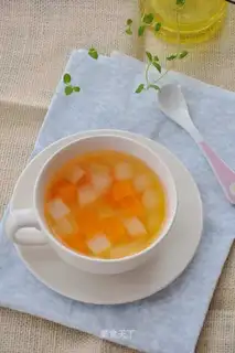 Pumpkin coconut soup