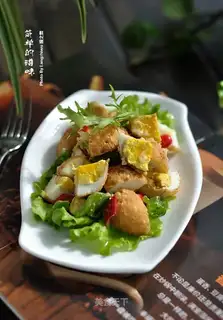 Garlic eggs