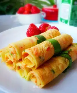 Carrot eggcake