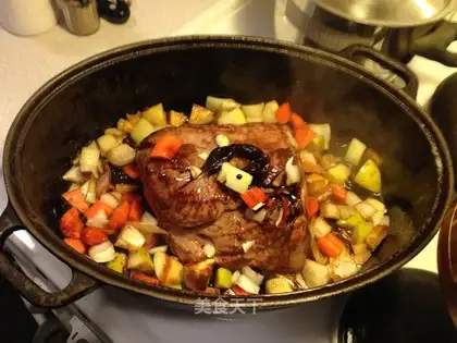 Cook potatoes